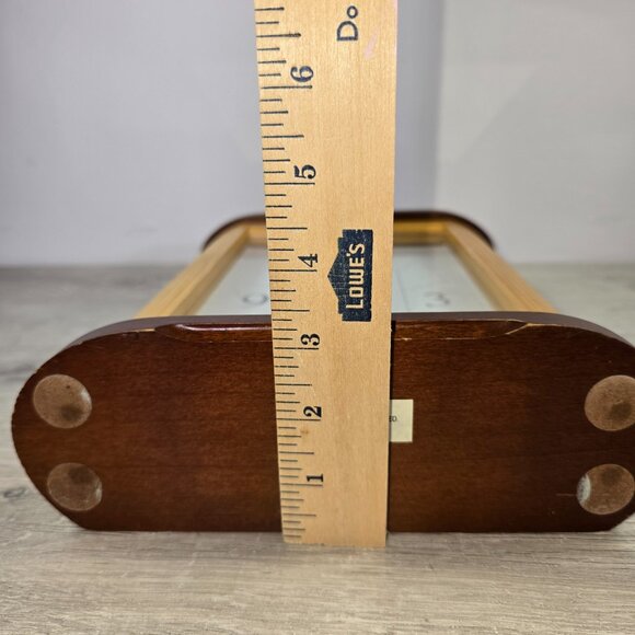 Springfield Clock Art Deco All Wood Contemporary Large Face Desk Mantle Shelf - Picture 7 of 10